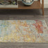 2' X 4' Sealife Abstract Power Loom Non Skid Area Rug
